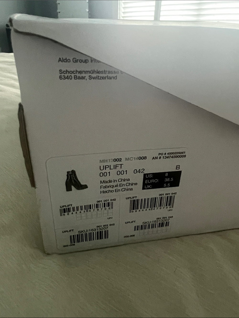 Aldo UPLIFT Black Women's Heeled Ankle Boots